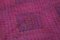 Orientalischer pinkfarbener handgewebter Vintage Kilim Teppich aus Wolle 5