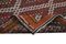 Multicolor Oriental Hand Knotted Wool Vintage Kilim Carpet, Image 6