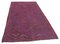 Tapis Kilim Vintage Tissu Kilim Anatolien Rose Fait Main 2