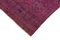Handgefertigter rosa anatolischer Vintage Kilim Teppich aus Wolle 4