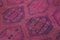 Handgefertigter rosa anatolischer Vintage Kilim Teppich aus Wolle 5