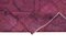Alfombra Kilim vintage anatolia en lana rosa tejida a mano, Imagen 6