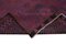 Pink Anatolian Hand Knotted Wool Vintage Kilim Carpet 6