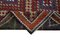 Multicolor Turkish Handmade Wool Vintage Kilim Carpet 6