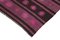 Handgefertigter rosa anatolischer Vintage Kilim Teppich aus Wolle 4