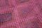 Pink Anatolian Handmade Wool Vintage Kilim Carpet 5