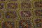Multicolor Turkish Hand Knotted Wool Vintage Kilim Carpet, Image 5