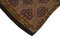 Mehrfarbiger Orientalischer Handgeknüpfter Vintage Kilim Teppich aus Wolle 4