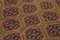 Mehrfarbiger Orientalischer Handgeknüpfter Vintage Kilim Teppich aus Wolle 5