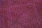 Pink Anatolian Handmade Wool Vintage Kilim Carpet 5