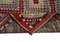 Multicolor Anatolian Hand Knotted Wool Vintage Kilim Carpet 6