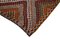 Multicolor Oriental Hand Knotted Wool Vintage Kilim Carpet, Image 4