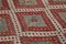 Multicolor Anatolian Handmade Wool Vintage Kilim Carpet, Image 5