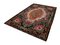 Black Bessarabian Handmade Tribal Vintage Kilim Carpet 2