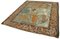 Tapis Kilim Vintage en Laine Marron Rose Rose 3