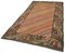Brown Bessarabian Handmade Tribal Vintage Kilim Carpet 3