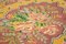Yellow Bessarabian Handmade Tribal Vintage Kilim Carpet, Image 5