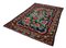 Black Tapestry Hand Knotted Wool Vintage Kilim Carpet 2