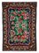Black Tapestry Hand Knotted Wool Vintage Kilim Carpet, Image 1