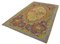 Yellow Bessarabian Handmade Tribal Vintage Kilim Carpet, Image 2
