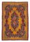 Red Tapestry Hand Knotted Wool Vintage Kilim Carpet, Image 1