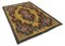 Brown Floral Handmade Tribal Vintage Kilim Carpet 3