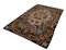 Black Oriental Hand Knotted Wool Vintage Kilim Carpet 2