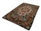 Schwarzer Orientaler Handgeknüpfter Vintage Kilim Teppich aus Wolle 2