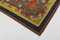 Gelber Orientalischer Handgeknüpfter Vintage Kilim Teppich aus Wolle 4
