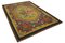 Gelber Orientalischer Handgeknüpfter Vintage Kilim Teppich aus Wolle 3