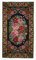 Black Moldovian Handmade Vintage Runner Kilim Carpet 1