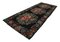 Black Oriental Hand Knotted Vintage Runner Kilim Carpet 2