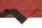 Roter Anatolischer Flatwave Kilim Teppich aus Handgewebter Wolle 6