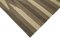 Oriental Brown Hand Knotted Wool Flatwave Kilim Carpet 4