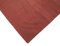 Turkish Red Hand Knotted Wool Flatwave Kilim Carpet, Image 4