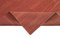 Turkish Red Hand Knotted Wool Flatwave Kilim Carpet, Image 6
