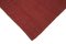 Oriental Red Hand Knotted Wool Flatwave Kilim Carpet, Image 4