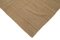 Handgewebter anatolischer brauner Flatwave Kilim Teppich aus Wolle 4