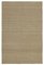 Oriental Beige Hand Knotted Wool Flatwave Kilim Carpet, Image 1