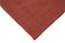 Turkish Red Hand Knotted Wool Flatwave Kilim Carpet 4