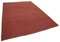 Turkish Red Hand Knotted Wool Flatwave Kilim Carpet, Image 2