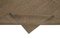 Alfombra Kilim antigua anatolia marrón de tejido plano tejida a mano, Imagen 6
