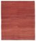 Oriental Red Hand Knotted Wool Flatwave Kilim Carpet, Image 1