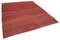 Oriental Red Hand Knotted Wool Flatwave Kilim Carpet 2