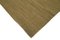 Handgewebter anatolischer brauner Flatwave Kilim Teppich aus Wolle 4