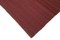 Roter Anatolischer Flatwave Kilim Teppich aus Handgewebter Wolle 4