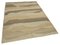Orientalischer Beige Handgeknüpfter Flatwave Kilim Teppich aus Wolle 2