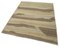 Orientalischer Beige Handgeknüpfter Flatwave Kilim Teppich aus Wolle 3