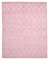 Pink Moroccan Hand Knotted Wool Decorative Rug 1