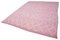Pink Moroccan Hand Knotted Wool Decorative Rug, Image 3